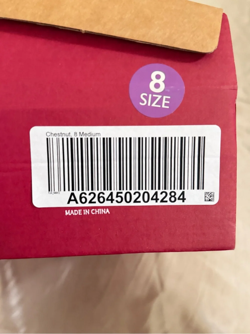 Muk Luks Side Zip Winter Boots - Tasha Chestnut Size 8 New In Box